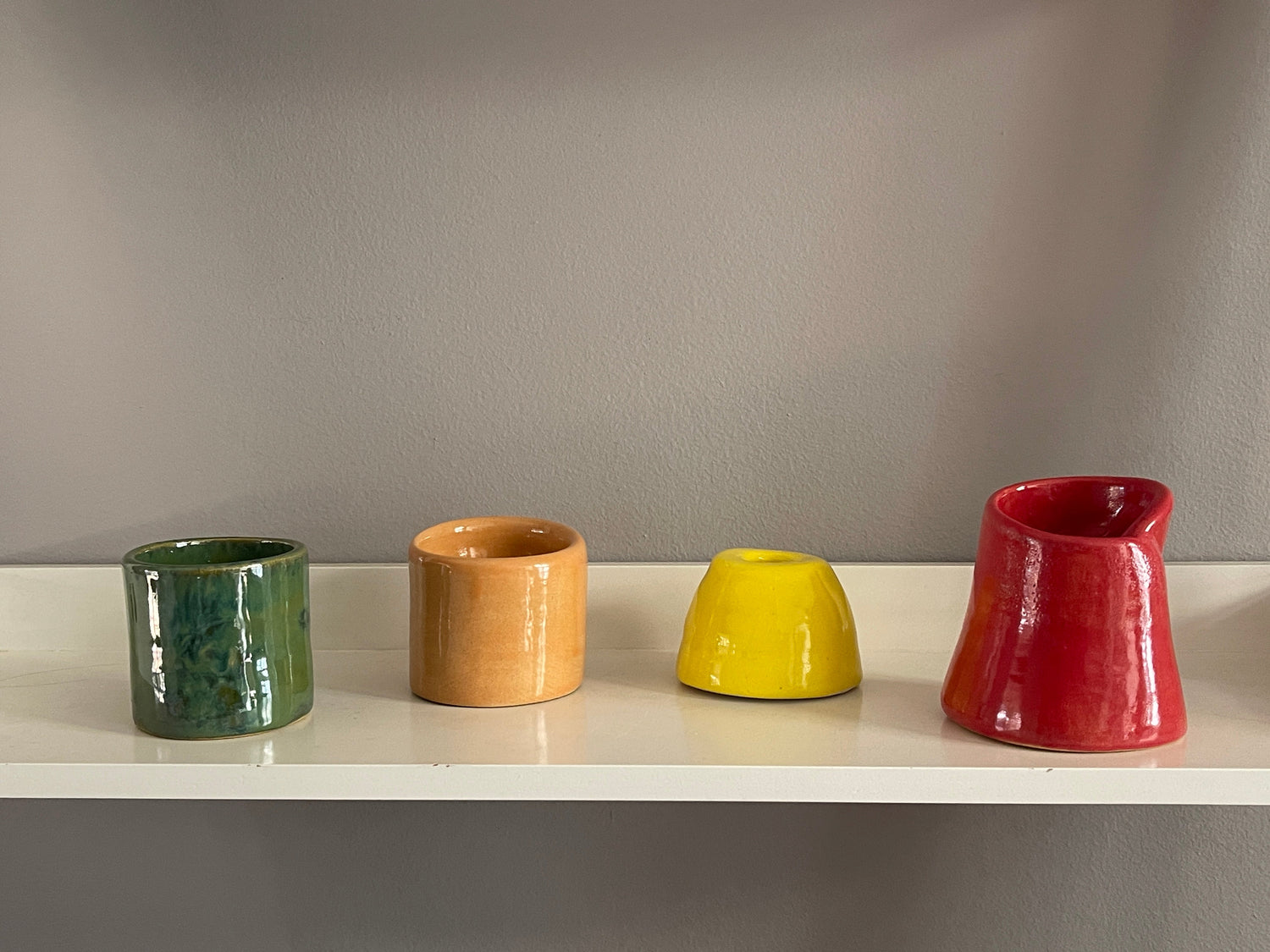 Hand built vases - small one off pieces