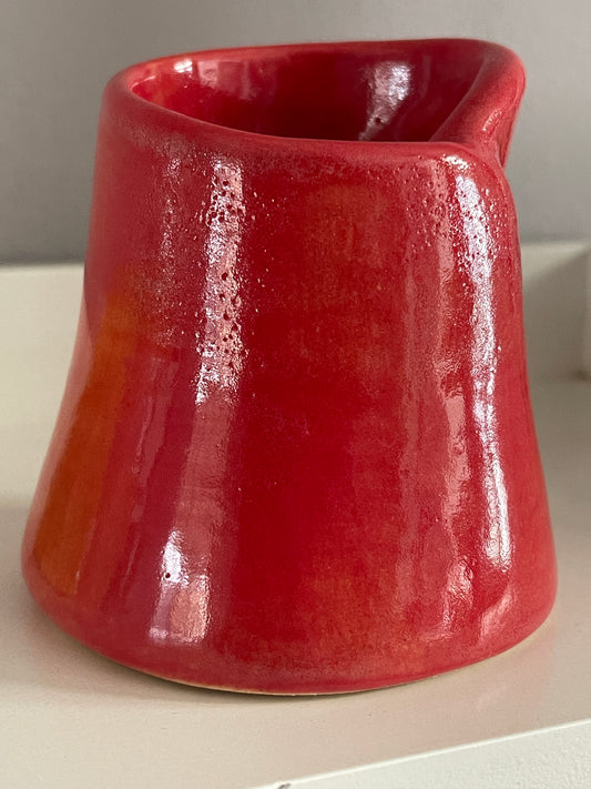 Small hand built vase